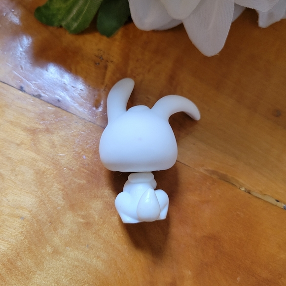 Littlest Pet Shop LPS #49 Bunny Rabbit White Blue Eyes 2004 - Picture 10 of 13